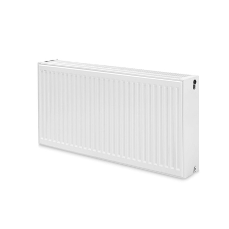 Grzejnik stalowy płytowy biały