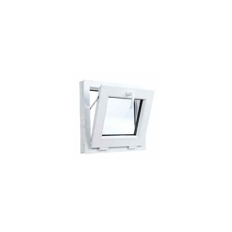Okno PCV 50 x 50 cm Okna PVC Uchylne Białe Szyba Podwójna 24H