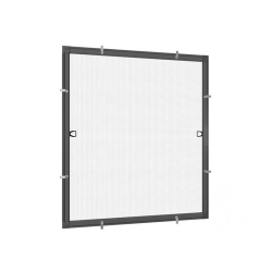 Moskitiera Antracyt na okno 60 x 60 cm - 5 kolorów 24H