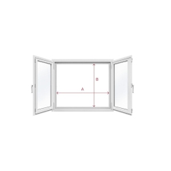 Moskitiera na okno 70 x 100 cm - 5 kolorów 24H