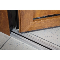 Drzwi Zewnętrzne PCV 100 x 210 cm Drzwi Wejściowe Złoty Dąb