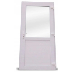 Drzwi Zewnętrzne PCV 100 x 210 cm Drzwi Wejściowe Złoty Dąb