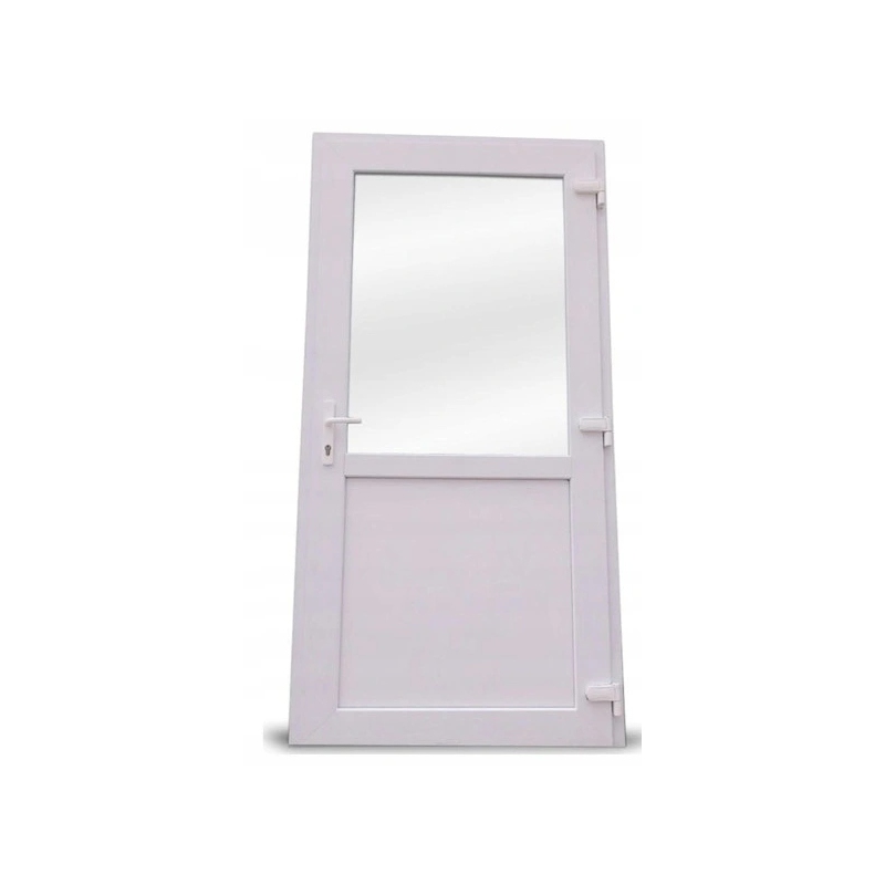 Drzwi Zewnętrzne PCV 100 x 210 cm Drzwi Wejściowe Złoty Dąb