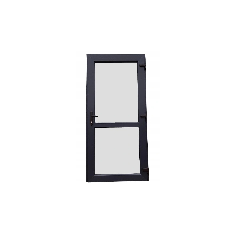 Drzwi Zewnętrzne PCV 100 x 210 Drzwi Wejściowe Przeszklone Od Ręki