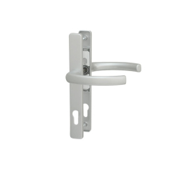 Drzwi Zewnętrzne PCV 100 x 210 Drzwi PCV Biurowe Sklepowe Białe  24H