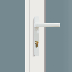 Drzwi Zewnętrzne PCV 100 x 210 Drzwi PVC Wejściowe Techniczne  24H