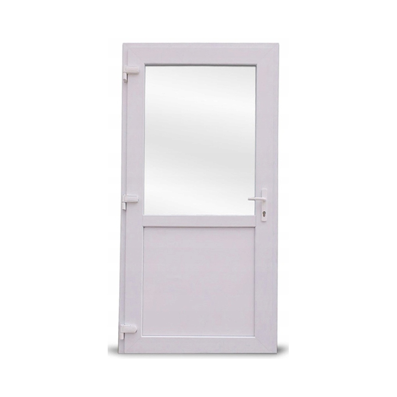 Drzwi Zewnętrzne PCV 100 x 210 Drzwi Wejściowe Białe Drzwi Od Ręki