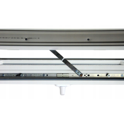 Okno PCV 45 x 45 / 450 x 450 Okno PVC Uchylne Białe Szyba Mat 24H
