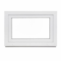 Okno PCV 60 x 40 cm Okna RU Białe Szyba Podwójna 24H