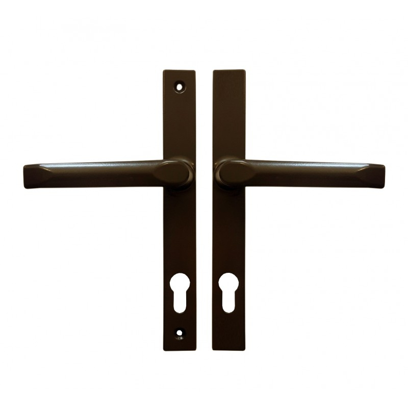 Drzwi Zewnętrzne PCV 105 x 210 cm Drzwi PVC Złoty Dąb 24H