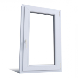 Okno PCV Rozwierne 40x50 cm Okno 400x500 mm Okno Dwuszybowe Białe Nowe