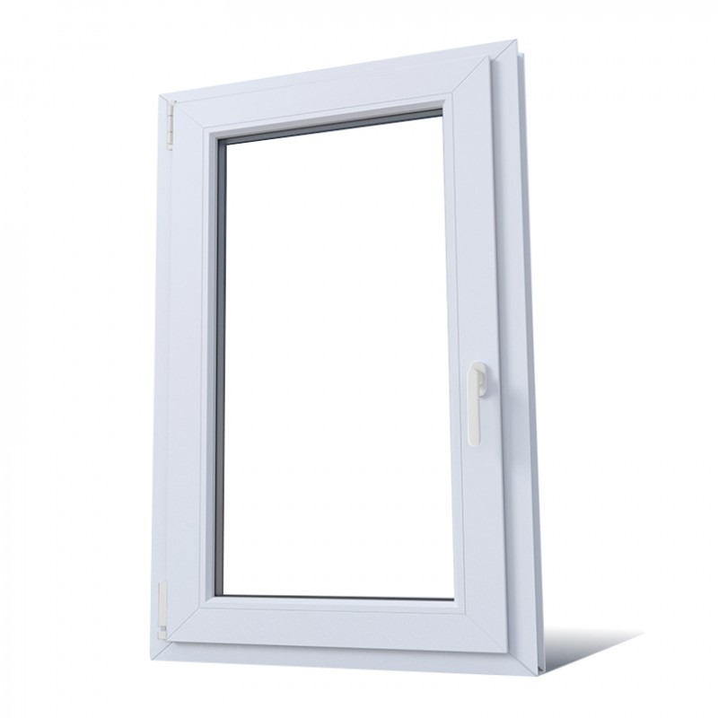 Okno PCV Rozwierne 40x50 cm Okno 400x500 mm Okno Dwuszybowe Białe Nowe