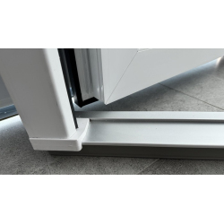 Drzwi Zewnętrzne PCV 105 x 210 Drzwi PVC INOX Antracytowe Od Ręki