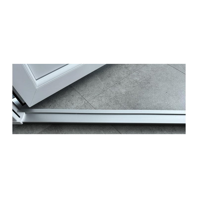 Drzwi Zewnętrzne PCV 105 x 210 Drzwi PVC INOX Antracytowe Od Ręki