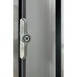 Drzwi Zewnętrzne PCV 105 x 210 Drzwi PVC Antracyt Od Ręki