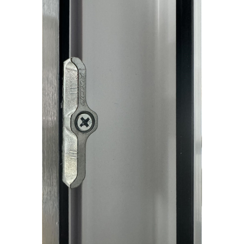 Drzwi Zewnętrzne PCV 105 x 210 Drzwi PVC Antracyt Od Ręki