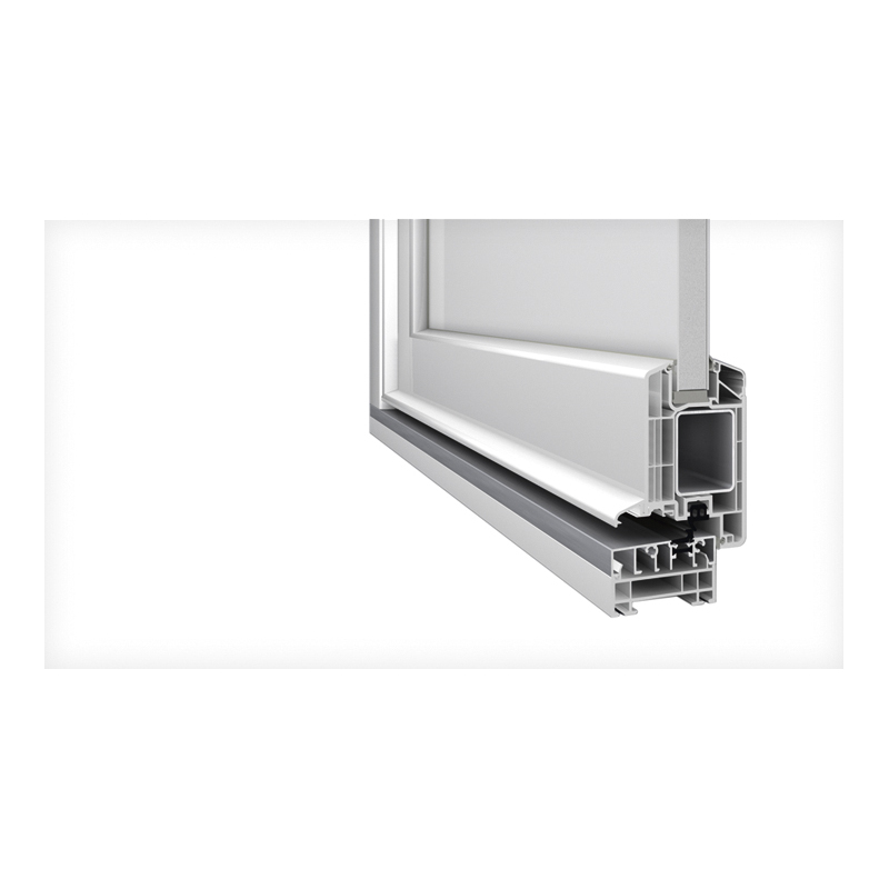 Drzwi Zewnętrzne PCV 105 x 210 Drzwi PVC Antracyt Od Ręki