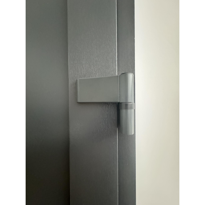 Drzwi Zewnętrzne PCV 105 x 210 Drzwi PVC Antracyt Od Ręki