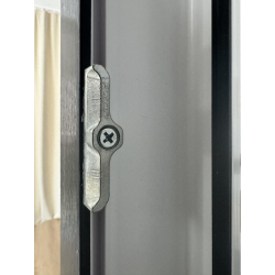 Drzwi Zewnętrzne PCV 100 x 210 cm Drzwi PVC Sklepowe Złoty Dąb 24H