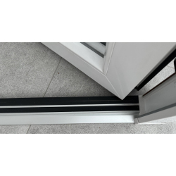 Zewnętrzne PCV 105 x 210 Drzwi Sklepowe Antracyt Drzwi Od Ręki