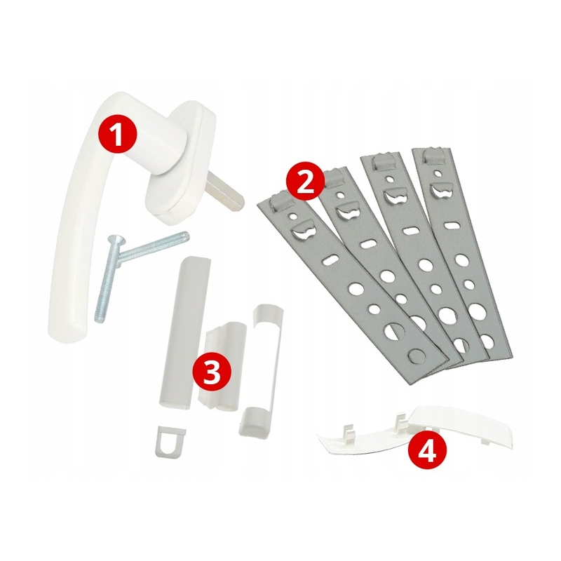 Okno PCV Uchylne 55 x 55 / 550 x 550 Okna PVC Białe Szyba Podwójna 24H