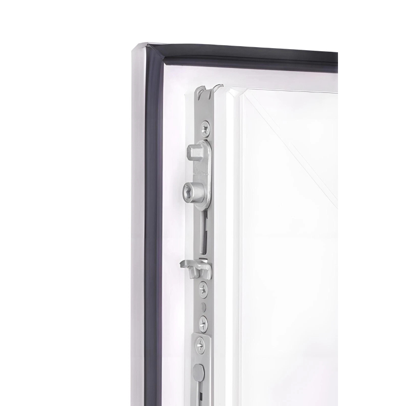 Okno PCV 55 x 65 cm Okno Rozwierno-Uchylne Białe PRAWE Dwuszybowe
