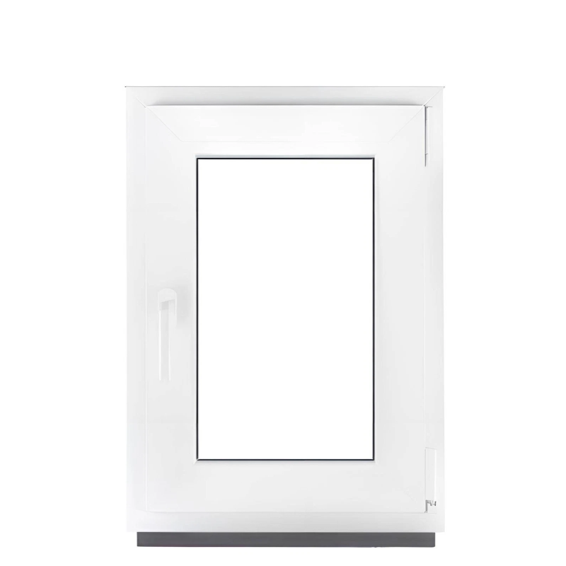 Okno PCV 55 x 65 cm Okno Rozwierno-Uchylne Białe PRAWE Dwuszybowe