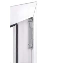 Okno PCV 55 x 85 cm Okno Rozwierno-Uchylne Białe LEWE Dwuszybowe