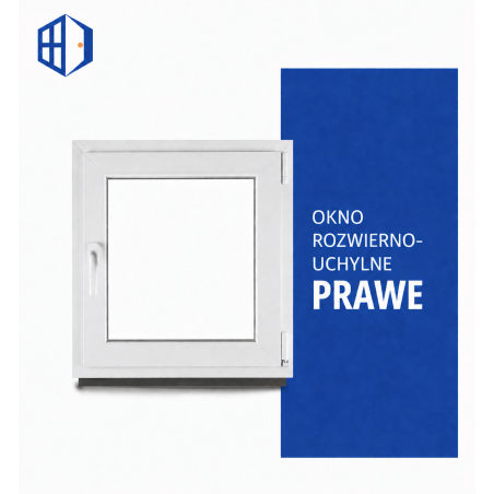 Okno PCV 50 x 50 cm...