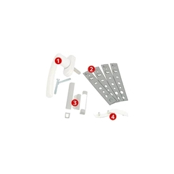 Okno PCV białe 80x60 PRAWE nowe 800x600 mm Okno RU szyba podwójna