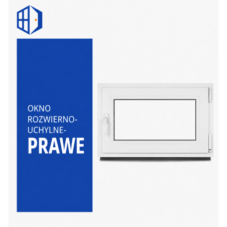 Okno PCV 65x45 / 650x450...